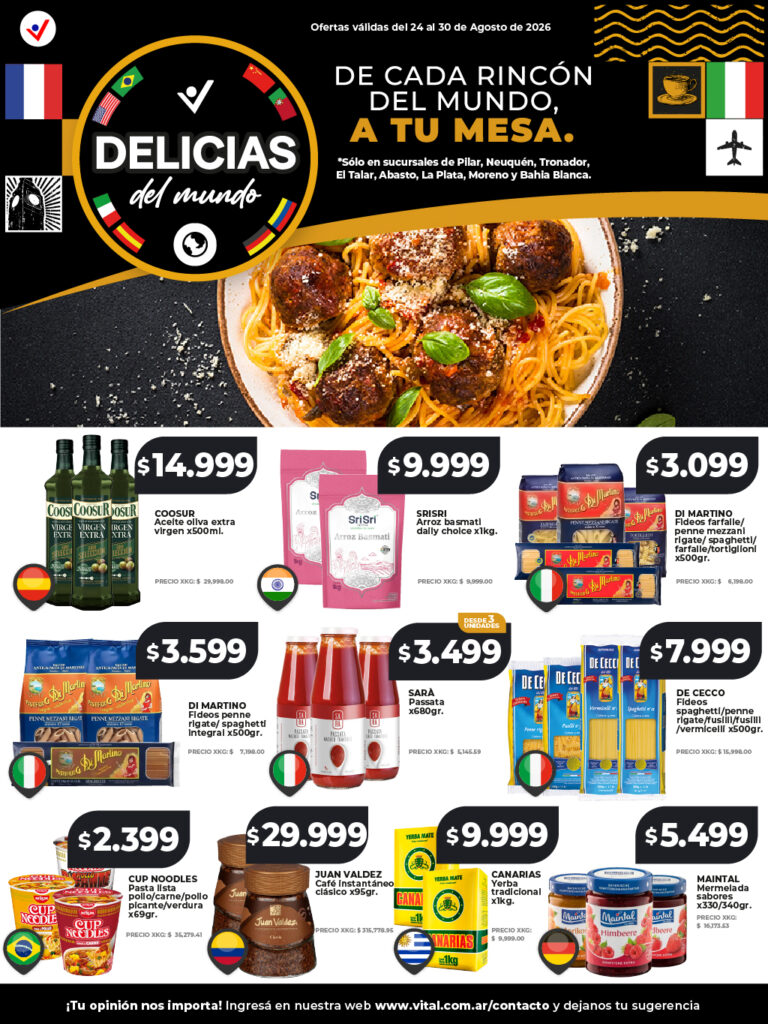 Folleto de ofertas destacadas 