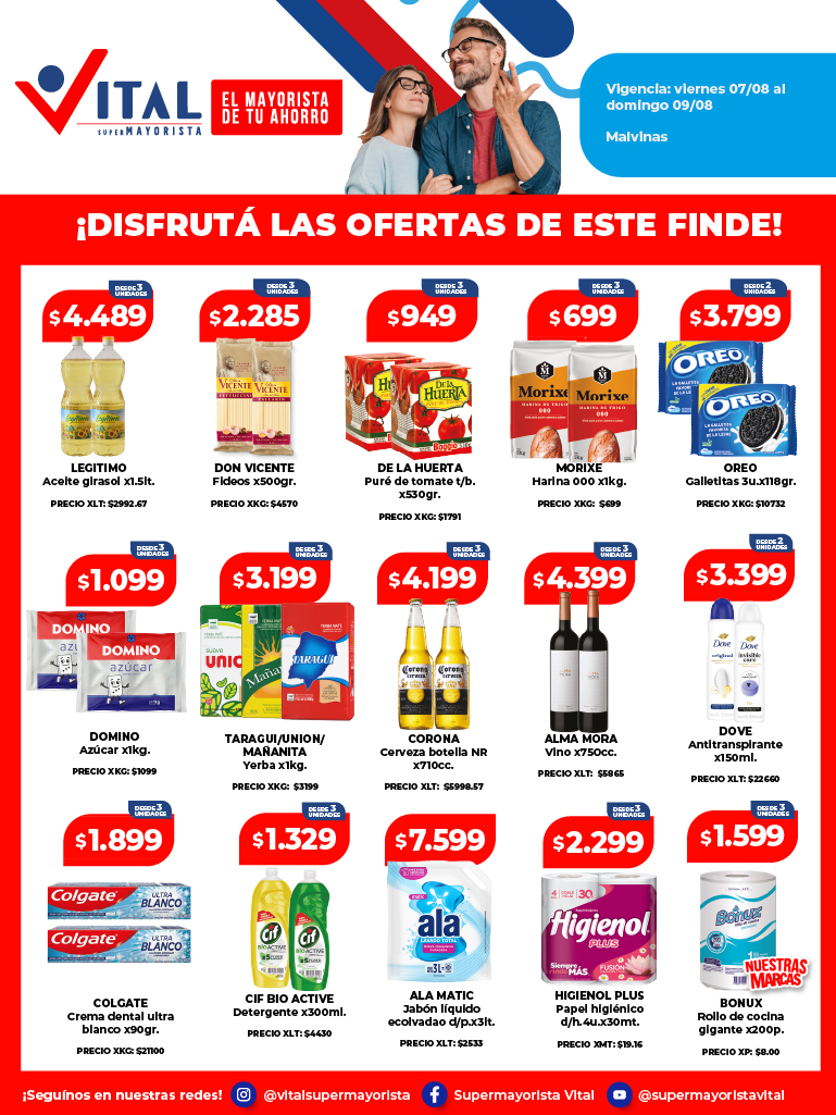 Folleto de ofertas destacadas 