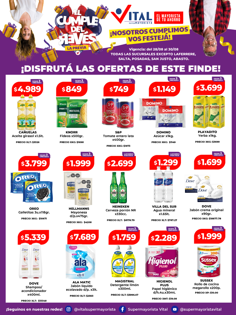 Folleto de ofertas destacadas 