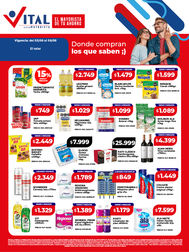Folleto de ofertas destacadas 
