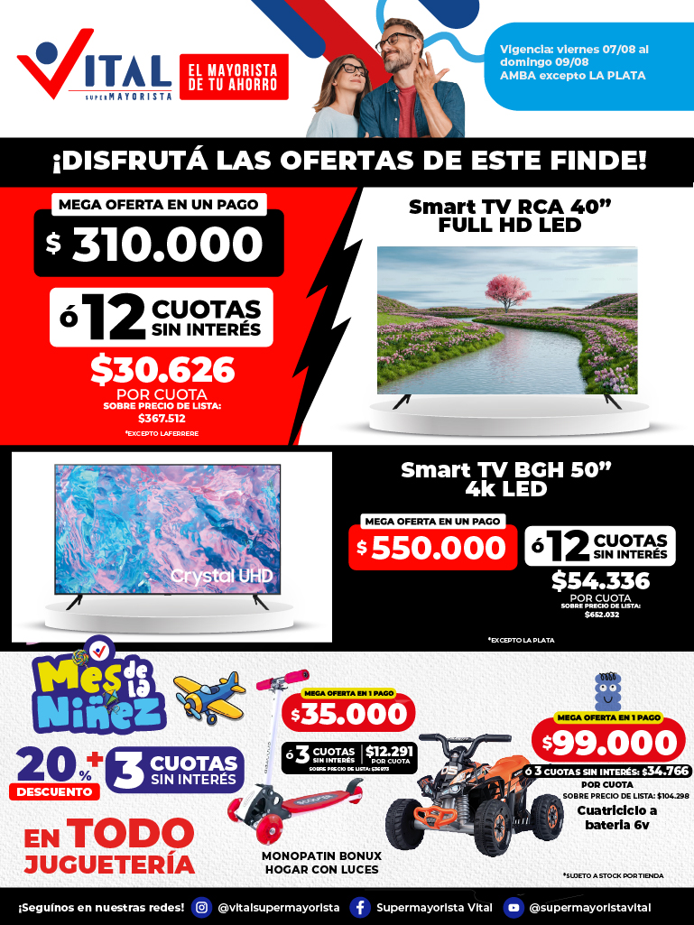 Folleto de ofertas destacadas 