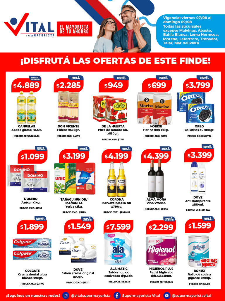 Folleto de ofertas destacadas 