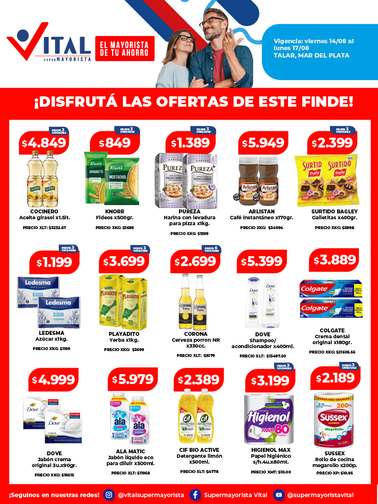 Folleto de ofertas destacadas 