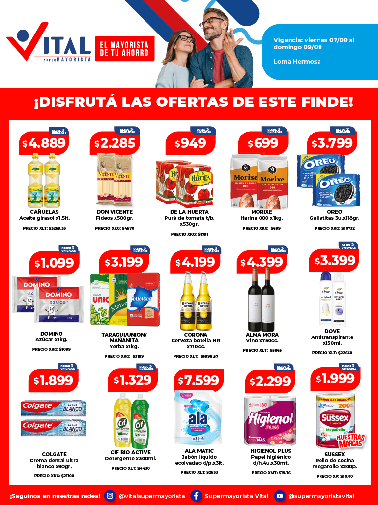 Folleto de ofertas destacadas 