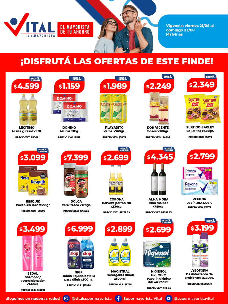 Folleto de ofertas destacadas 