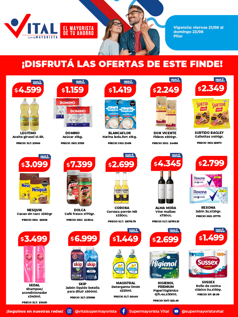 Folleto de ofertas destacadas 