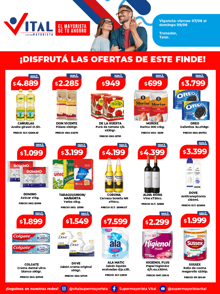Folleto de ofertas destacadas 