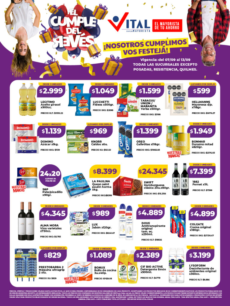 Folleto de ofertas destacadas 