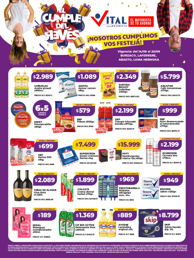 Folleto de ofertas destacadas 
