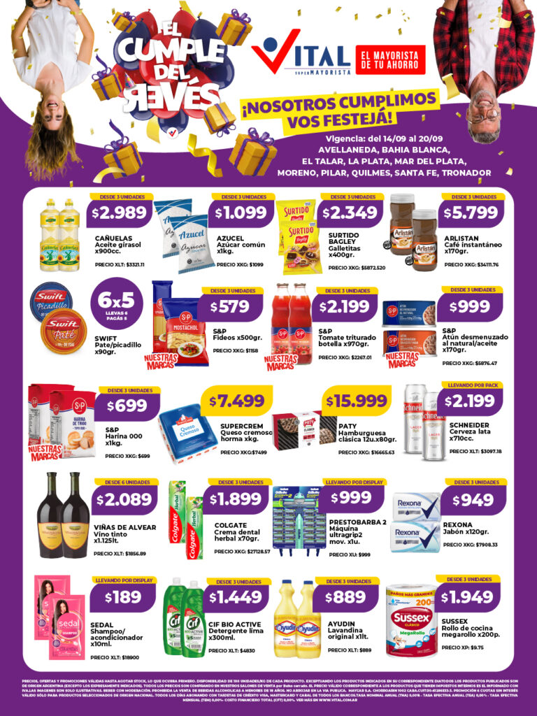 Folleto de ofertas destacadas 