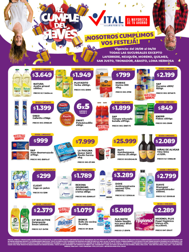 Folleto de ofertas destacadas 