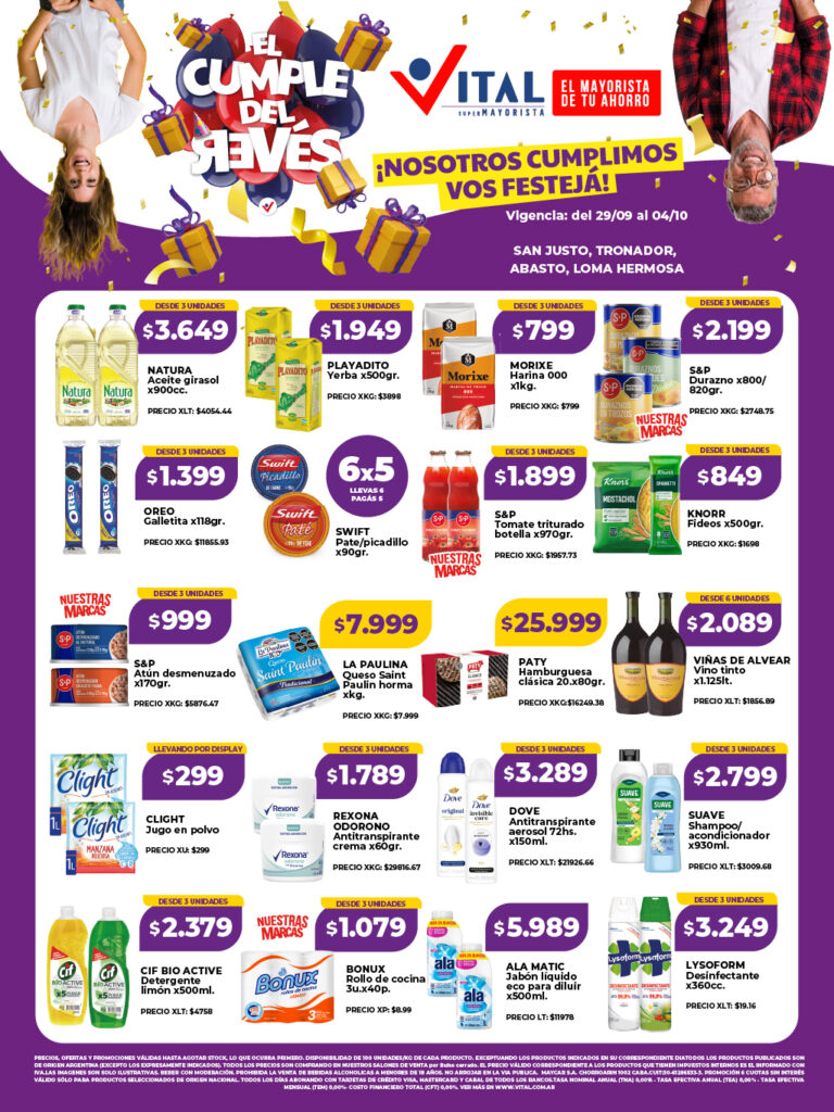 Folleto de ofertas destacadas 