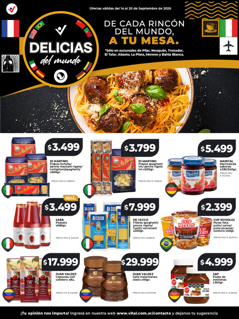 Folleto de ofertas destacadas 