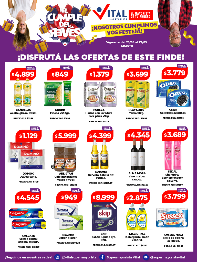 Folleto de ofertas destacadas 