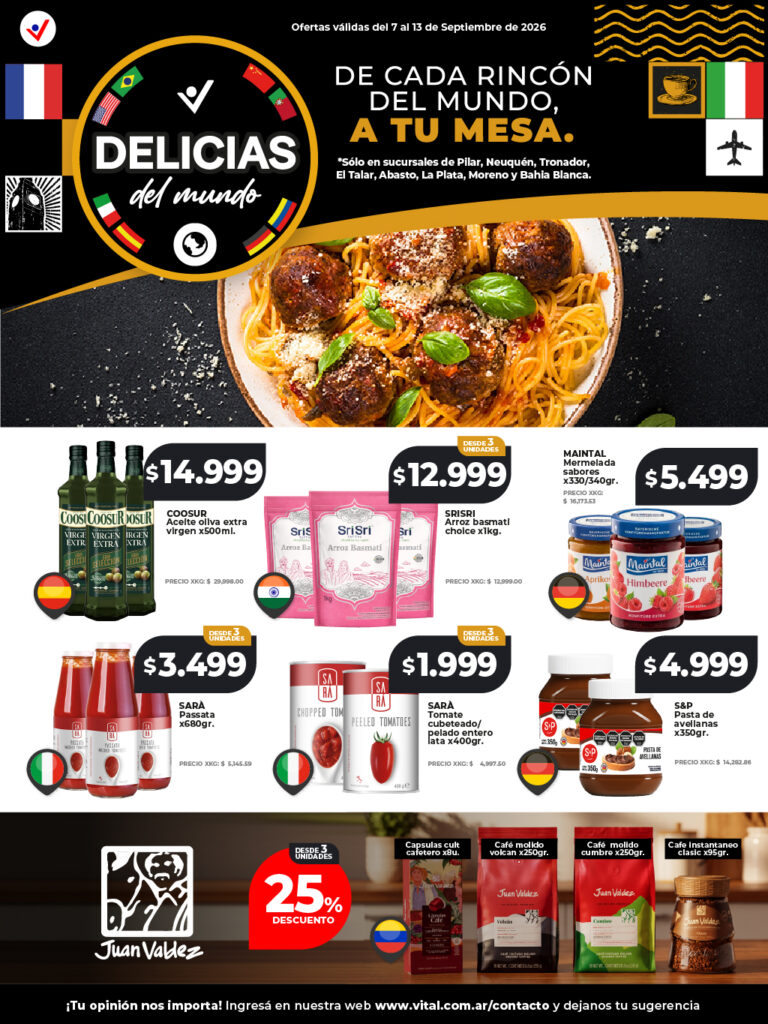 Folleto de ofertas destacadas 