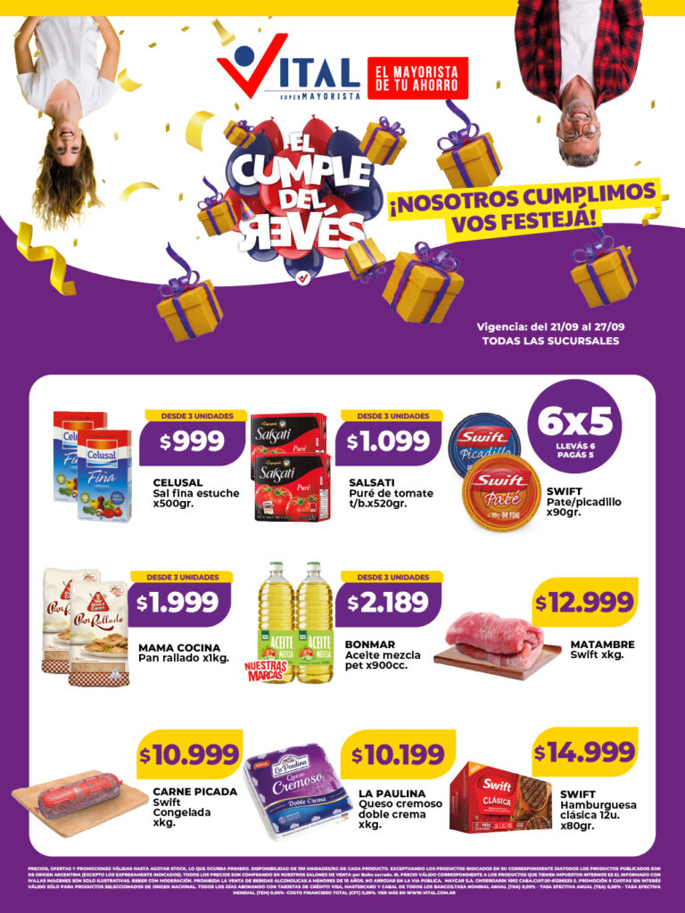 Folleto de ofertas destacadas 