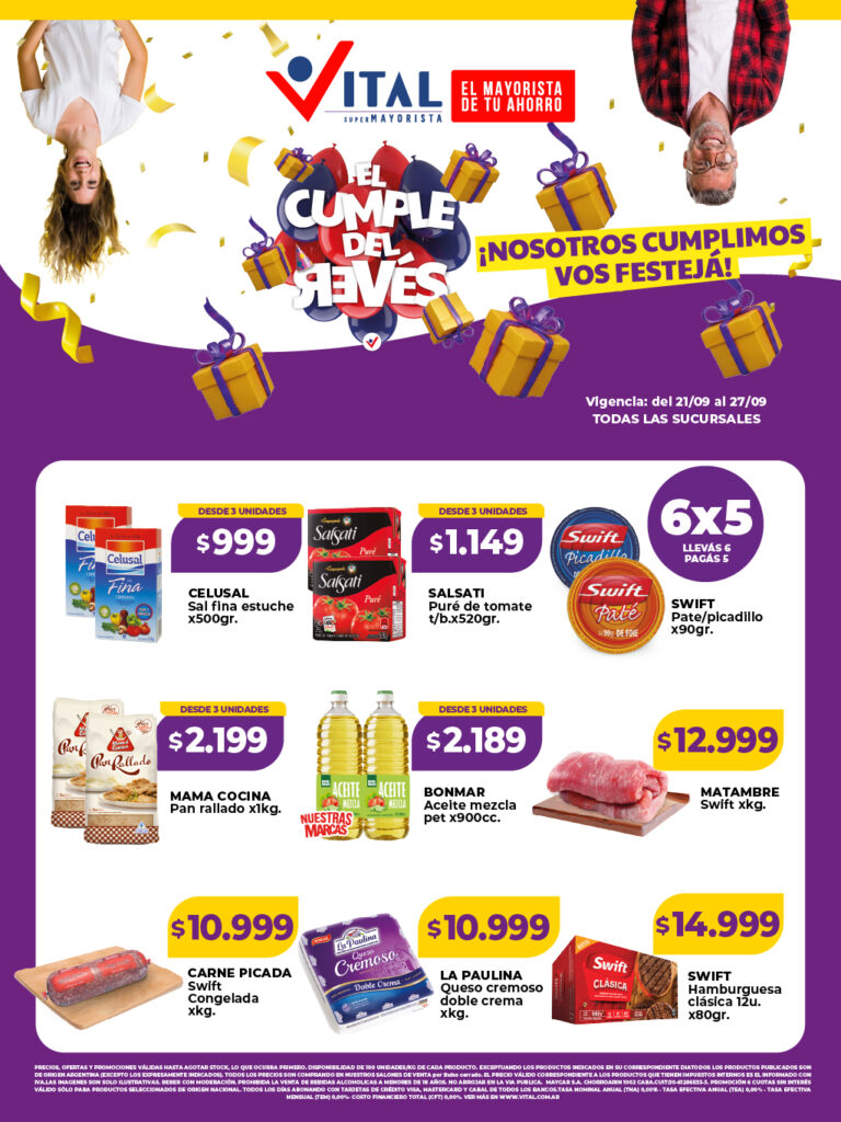Folleto de ofertas destacadas 