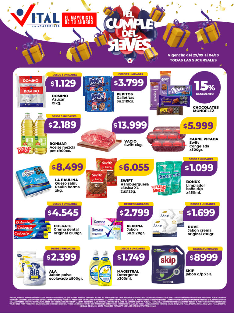 Folleto de ofertas destacadas 