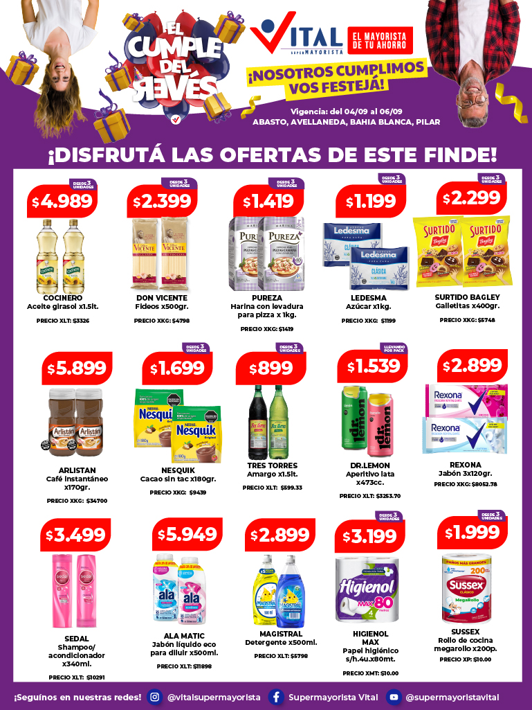 Folleto de ofertas destacadas 