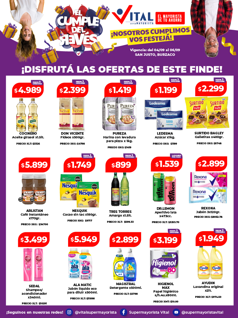 Folleto de ofertas destacadas 
