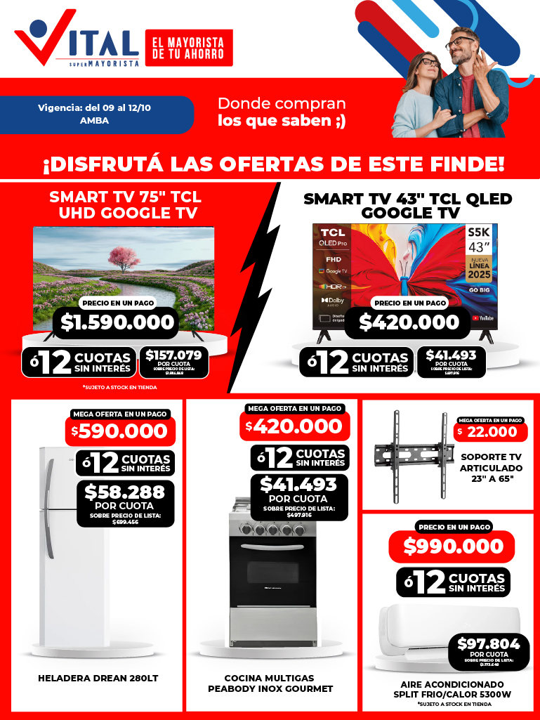 Folleto de ofertas destacadas 