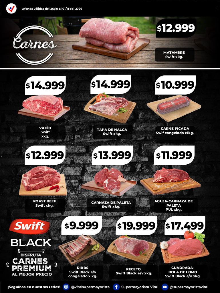 Folleto de ofertas destacadas 