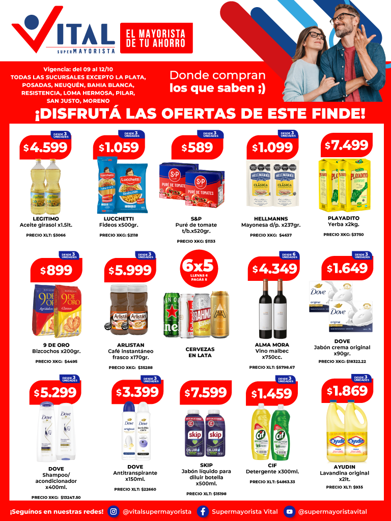 Folleto de ofertas destacadas 