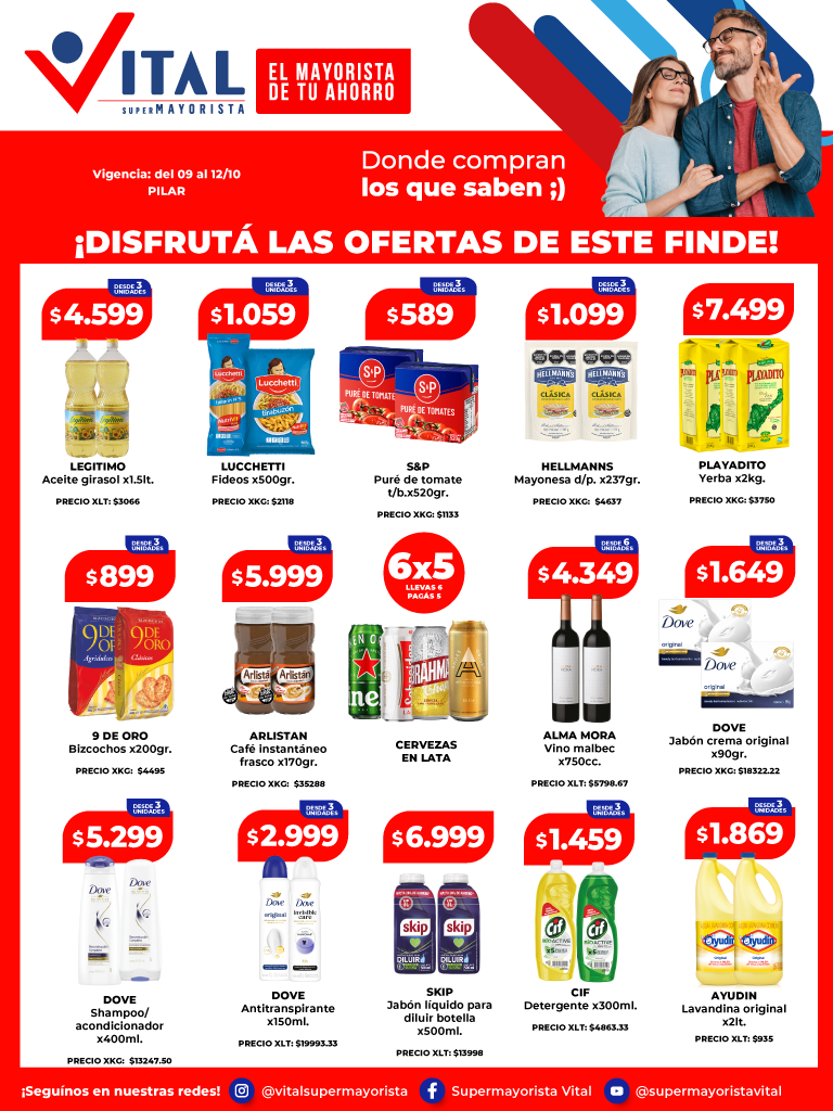 Folleto de ofertas destacadas 