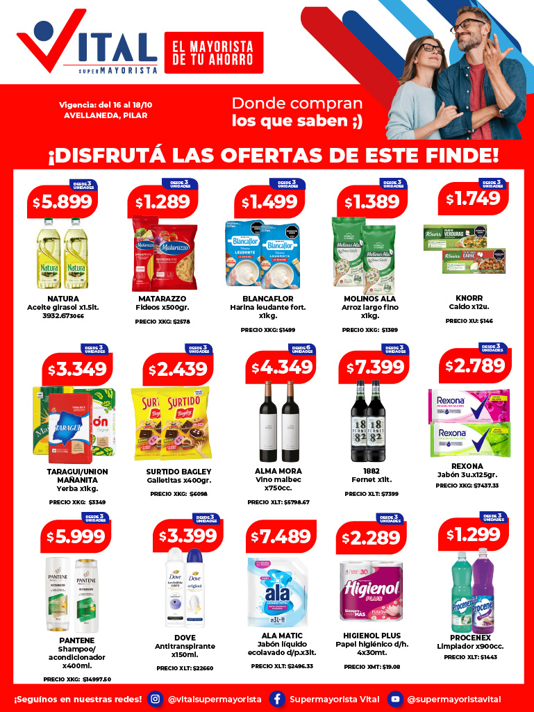 Folleto de ofertas destacadas 