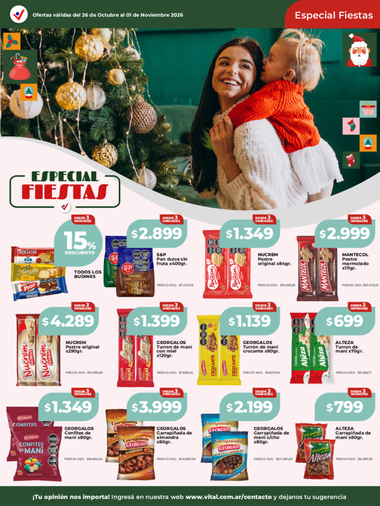 Folleto de ofertas destacadas 