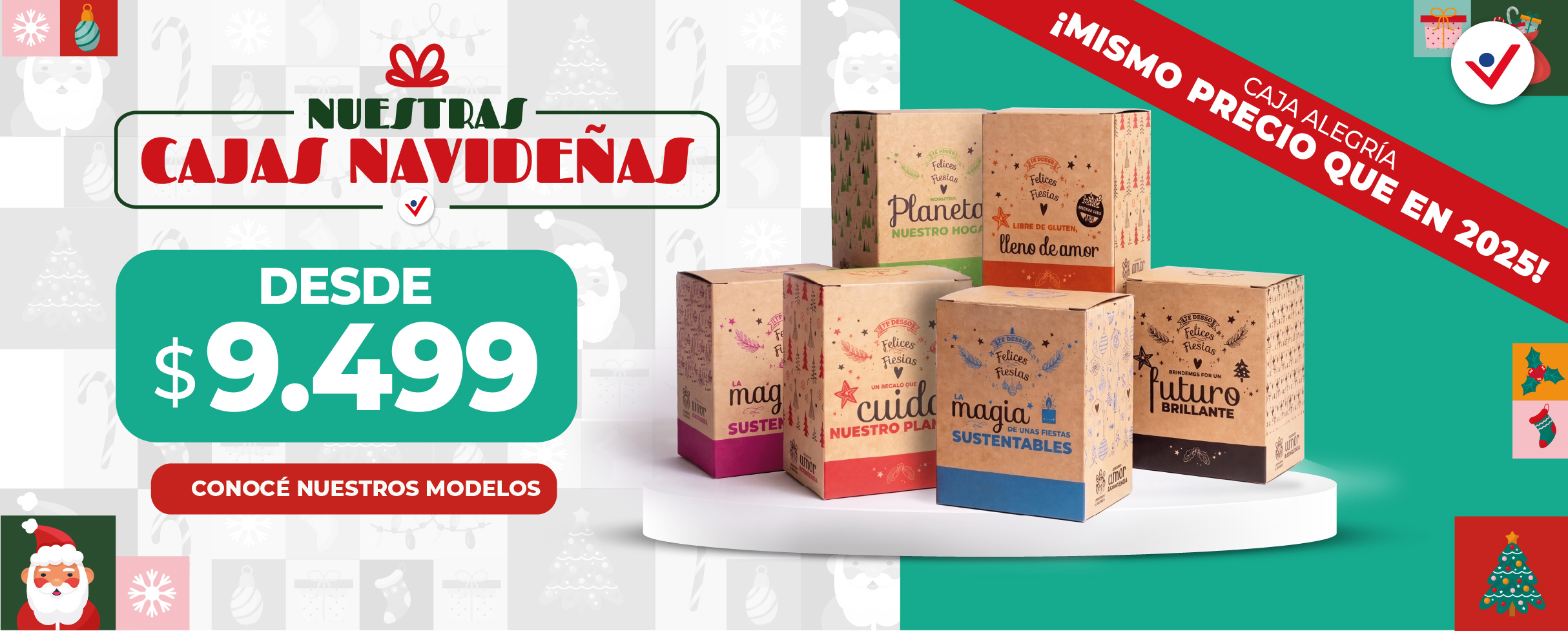 cajas navideñas