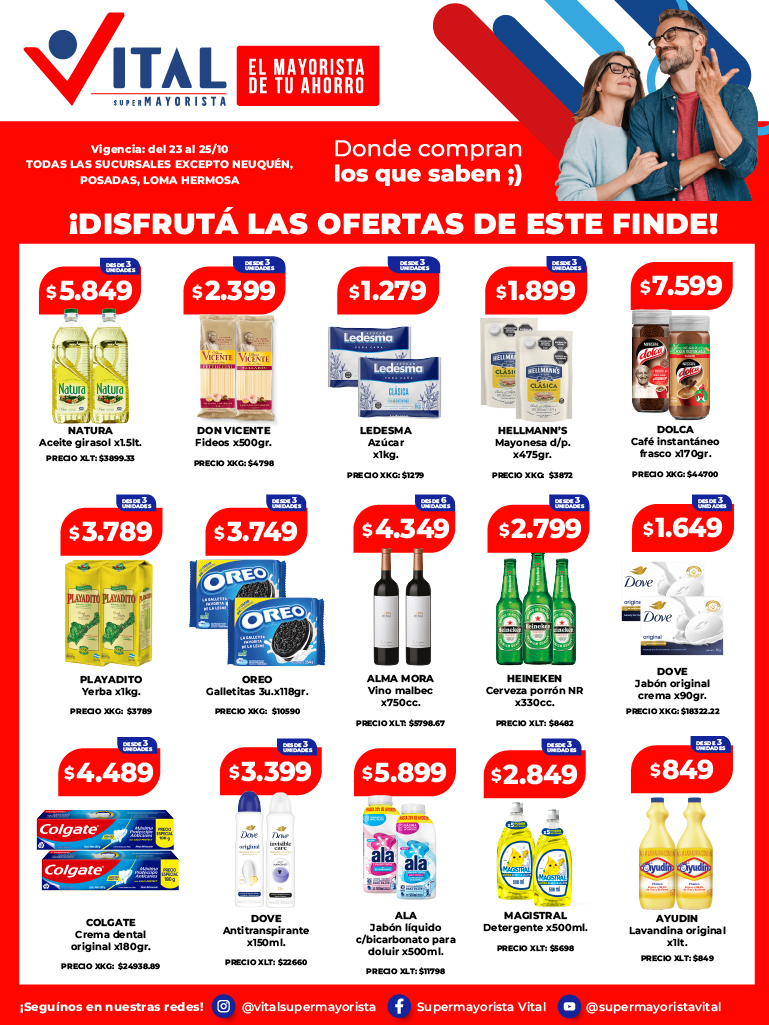 Folleto de ofertas destacadas 