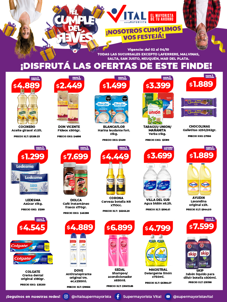 Folleto de ofertas destacadas 