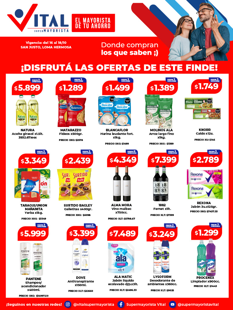 Folleto de ofertas destacadas 