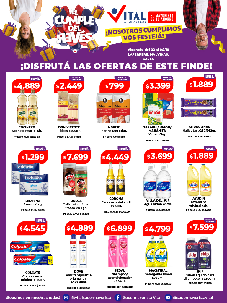 Folleto de ofertas destacadas 