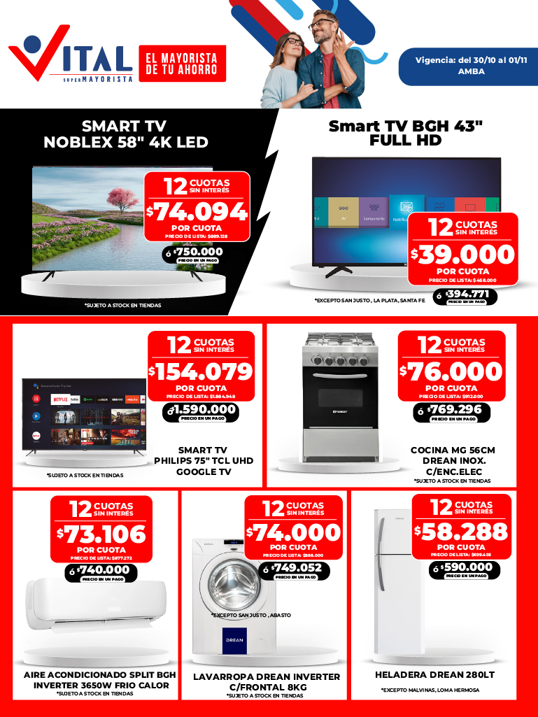 Folleto de ofertas destacadas 