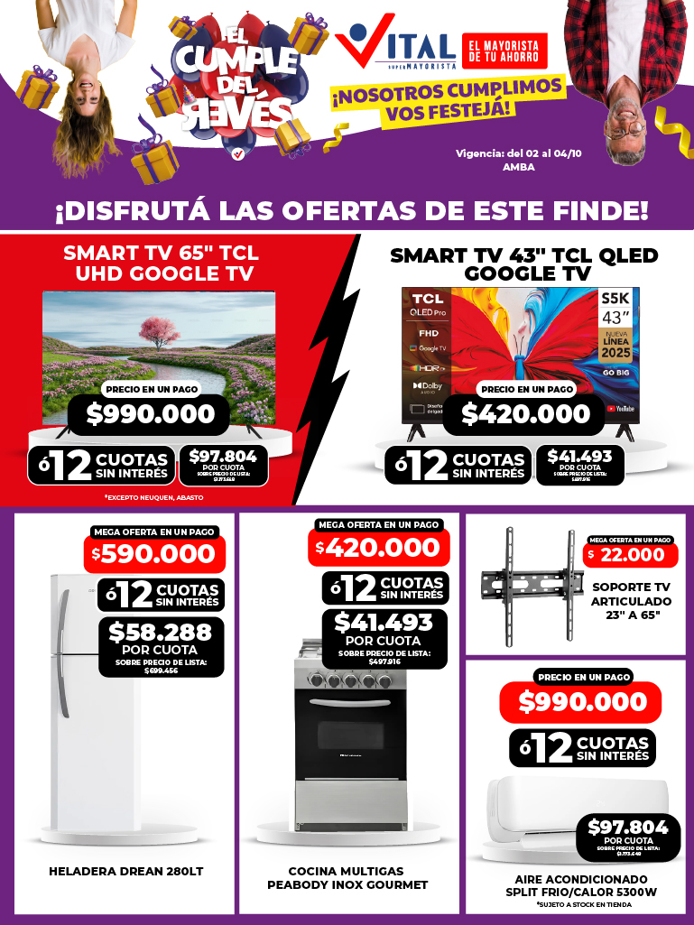 Folleto de ofertas destacadas 