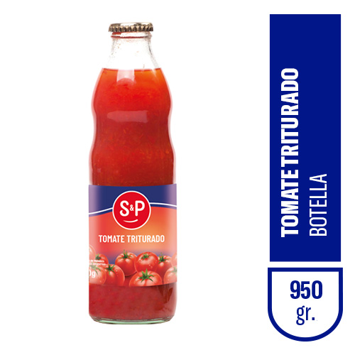 Tomate S&P triturado botella x950gr