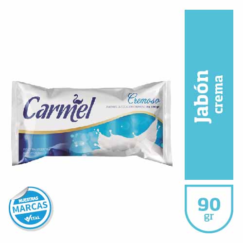 Jabon CARMEL crema 3ux90gr