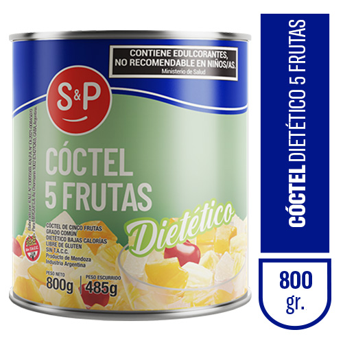 Coctel S&P light 5 frutas x800gr