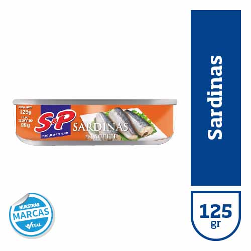 Sardina S&P x125gr