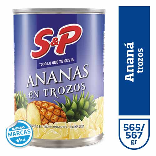 Anana S&P en trozos x565/567gr