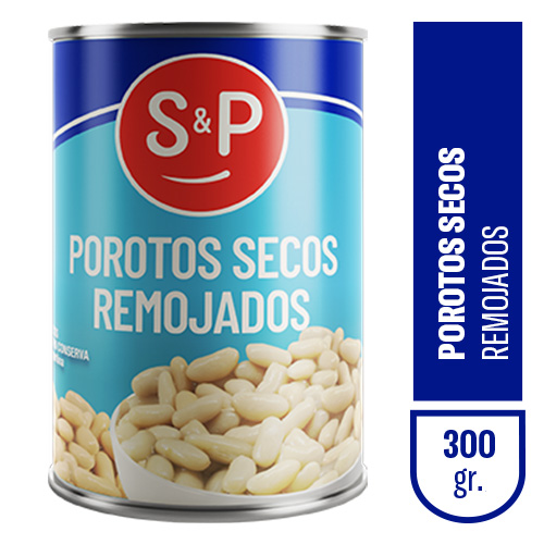 Poroto S&P alubia lata x300 gr