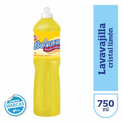 Lavavajilla BONUX cristal limon x750cc