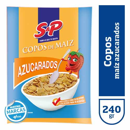 Copos de maiz S&P azucarados x240gr