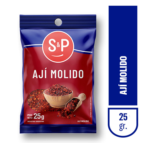 Aji S&P molido x25gr