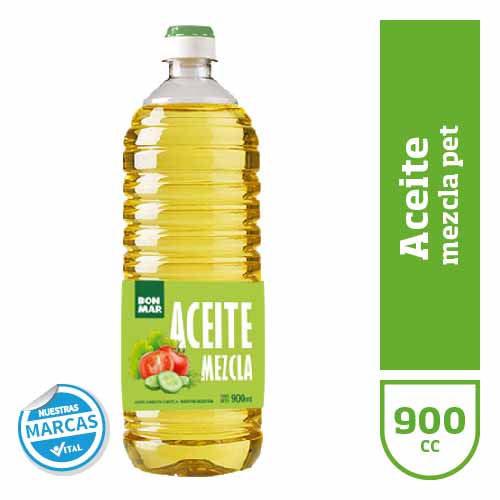 Aceite mezcla BONMAR pet x 900cc