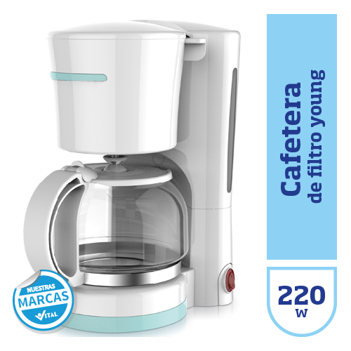 Cafetera BONUX HOGAR filtro young 220w