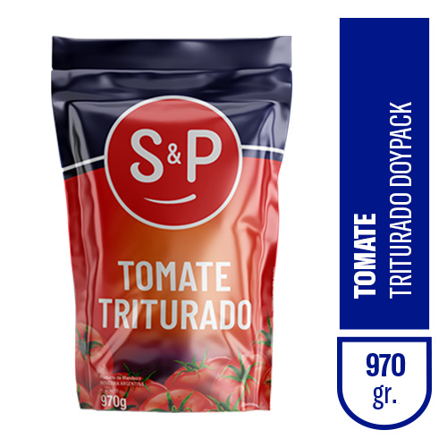 Tomate S&P triturado doypack x970gr