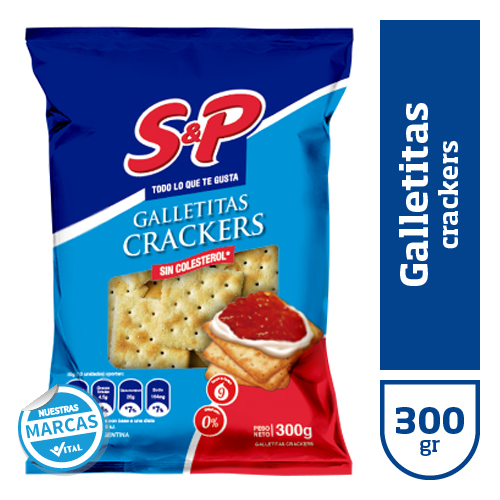Galletitas crackers S&P x300gr